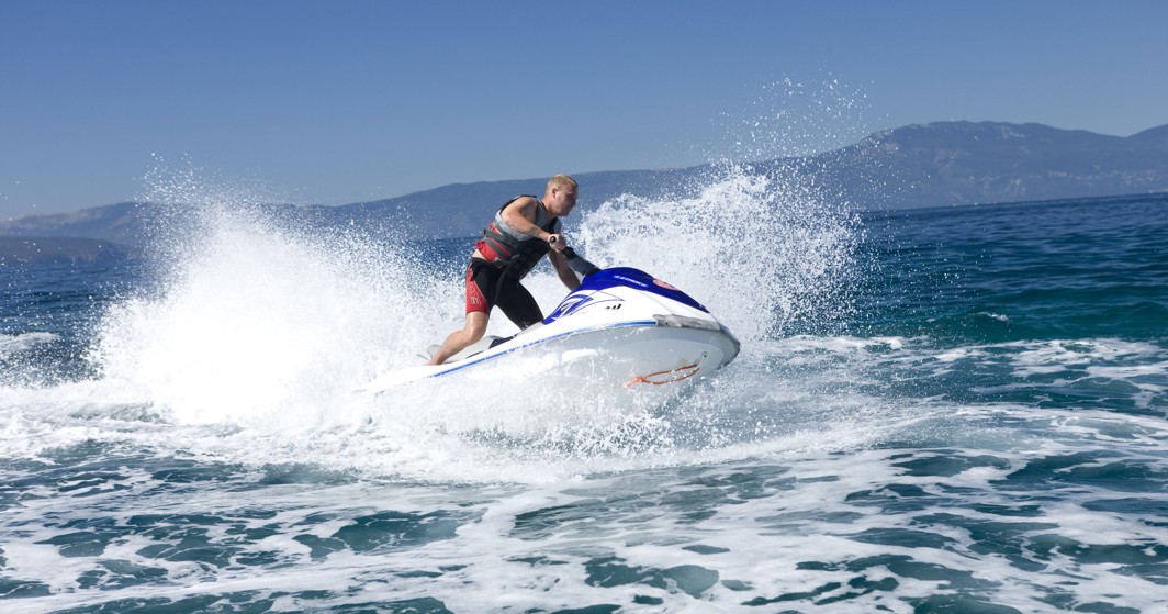 Jet ski adventure in Njivice, Krk near Magal Maradiso Hotel by Aminess.
