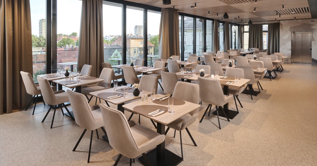Restauracja Aminess Florian & Godler Hotel jako miejsce na przyjęcia weselne.