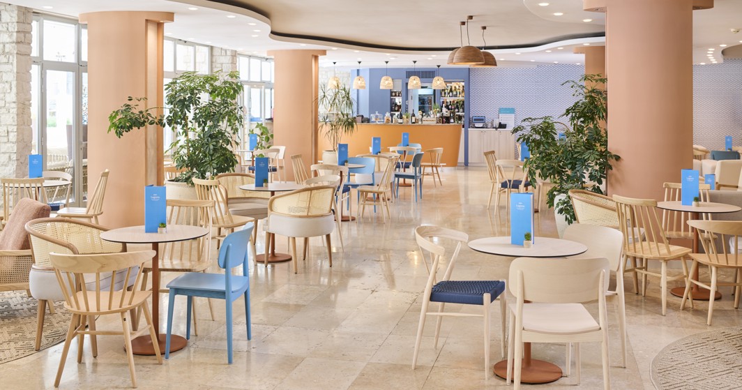 Bar della hall presso l'hotel Aminess Maradiso Hotel Laguna, Novigrad Croazia