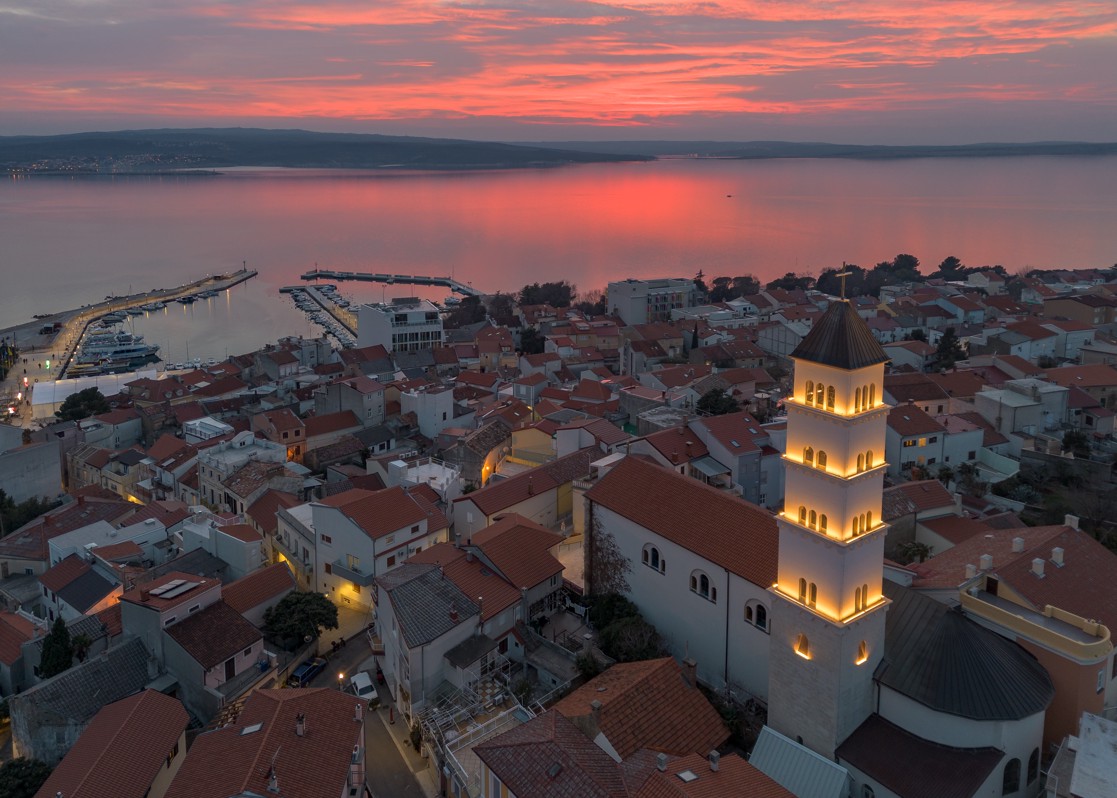 aminess-crikvenica-destination-sunset-aerial-town-view