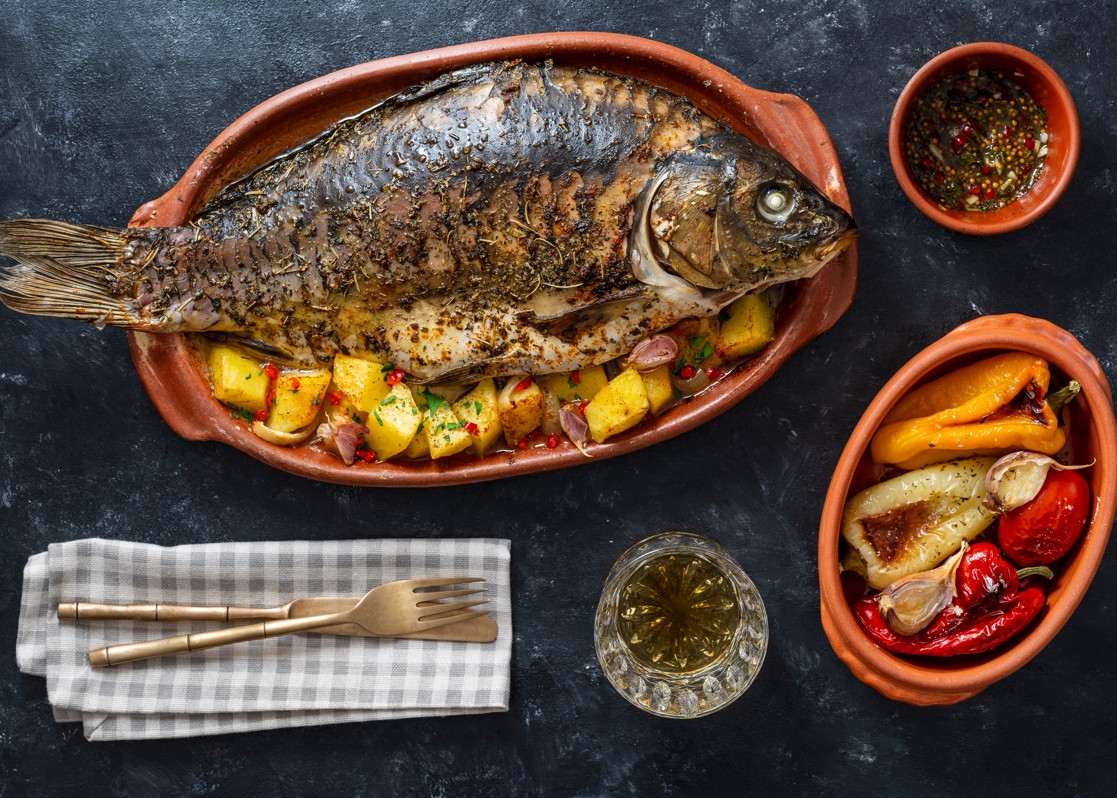 aminess-grilled-carp-fish-potatoes-local-cuisine