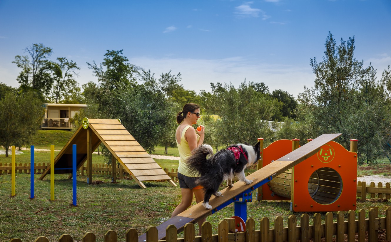 Dog Park at Aminess Planet Camping Maravea, Novigrad