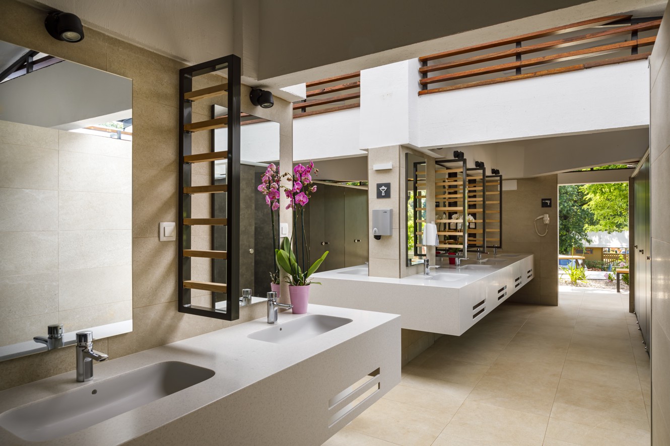 Sanitary Facilities of the Aminess Planet Camping Maravea, Novigrad