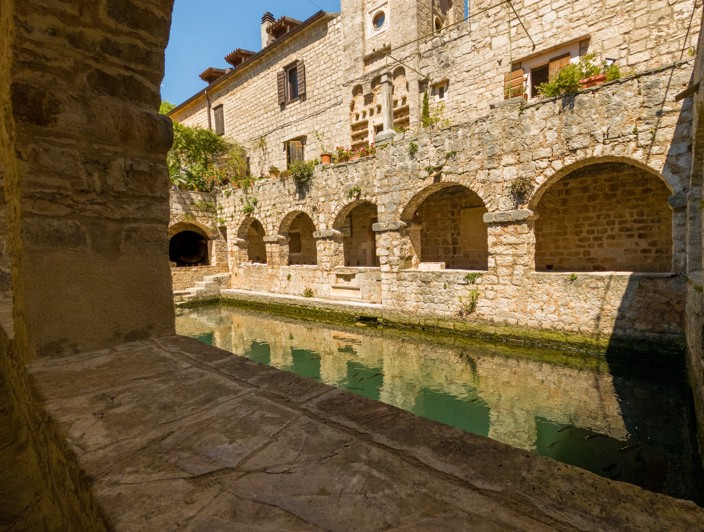 Historic palace in Stari Grad on Hvar Island, Croatia, showcasing traditional stone architecture and cultural heritage – Aminess destination travel.
