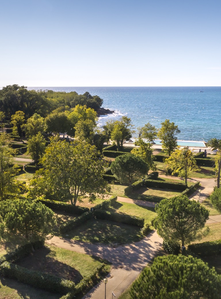 Parceli ob morju v Aminess Planet Camping Maravea, Novigrad