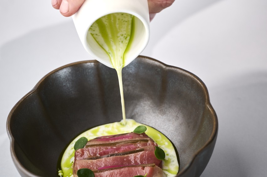 Carpaccio od jadranske plavoperjane tune