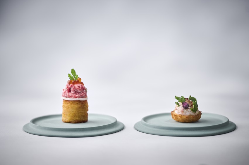 “Potato Au Gratin” sa goveđim tartarom i ikrom pastrve