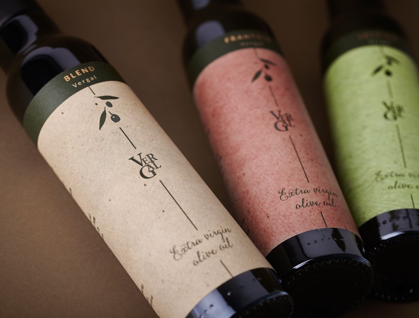 Vergal extra virgin olive oil in elegant packaging for a gourmet experience