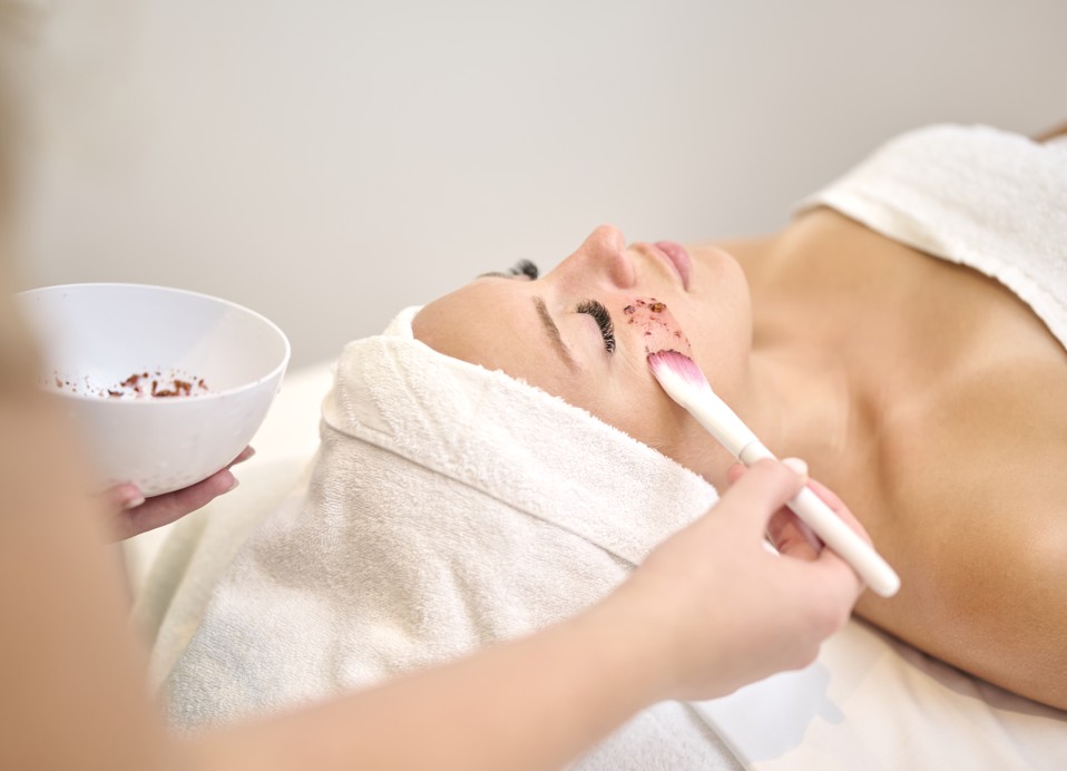 Gentle body care treatment at Aminess Style Camping Atea Resort spa for glowing skin.