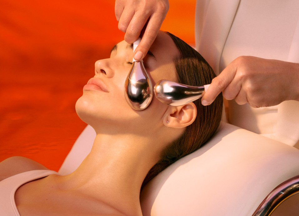 Nega in masaža obraza v wellnessu in spa centru hotela Aminess