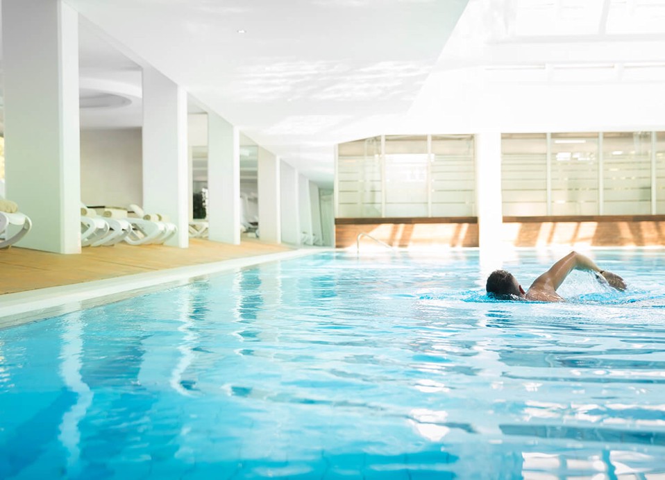 Innenpool im Aminess Planet Camping Sirena, Novigrad