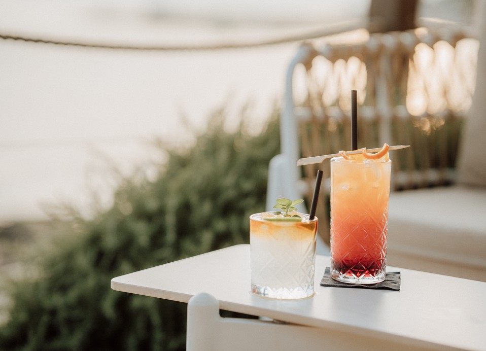 Oleandar bar cocktails at Aminess Planet Camping Sirena, Novigrad, Croatia