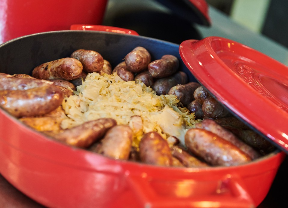 Traditioneel Istrisch eten bij Aminess Maradiso Hotel Laguna, Novigrad Kroatië