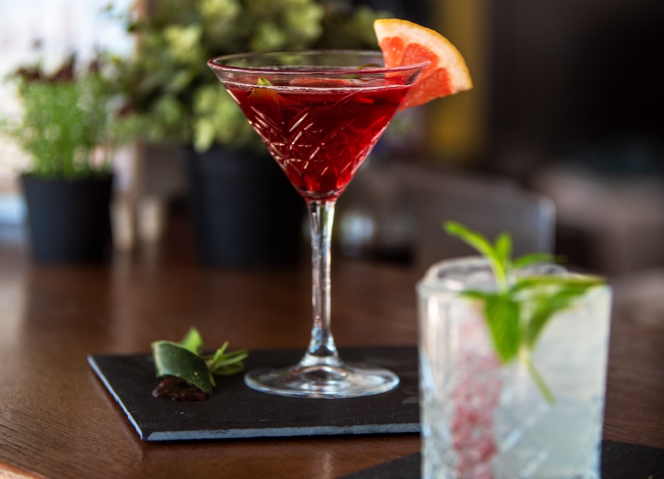 View from the lobby bar at Aminess Younique Senses Resort Hvar