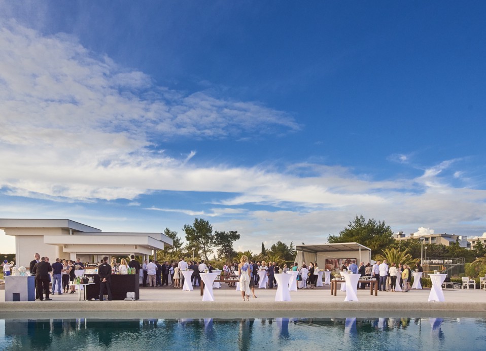 Bruiloft bij Aminess Maradiso Hotel Laguna, Novigrad Kroatië