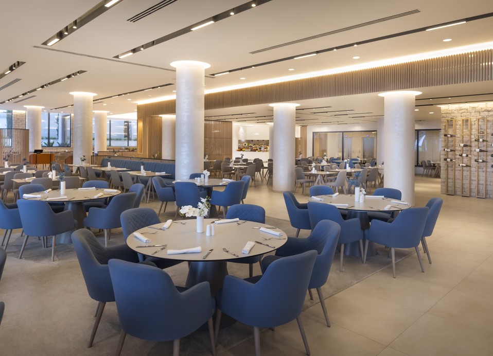 Elegantly designed Sapori restaurant at Aminess Khalani Hotel in Makarska