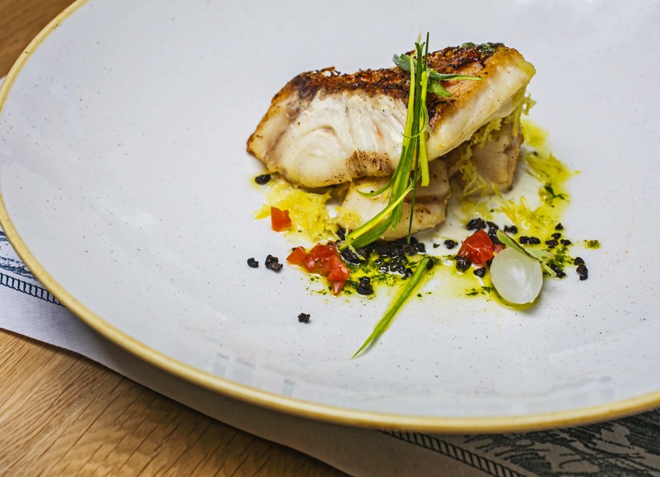 Delicious a la carte dish served at at Aminess Younique Bellevue Hotel.