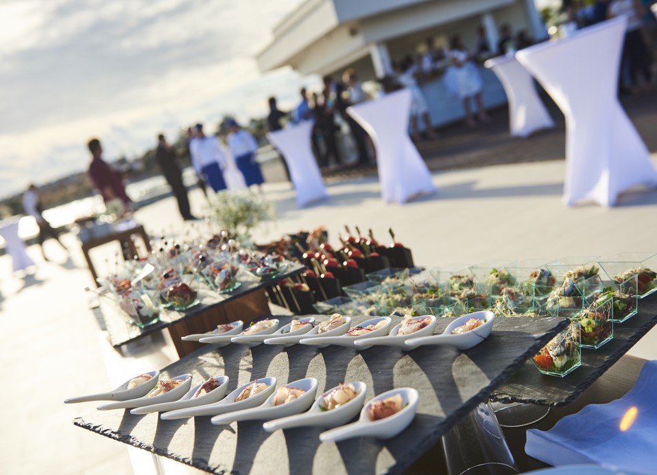 Catering at Punto Mare.