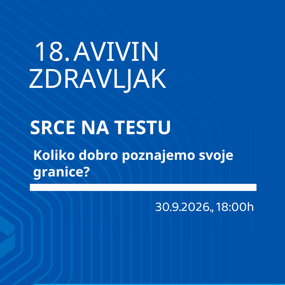 Prijavite se na 18. Zdravljak: SRCE NA TESTU!