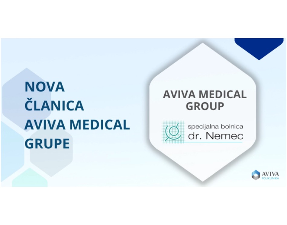 Nova članica Aviva Medical grupe – Specijalna bolnica dr. Nemec