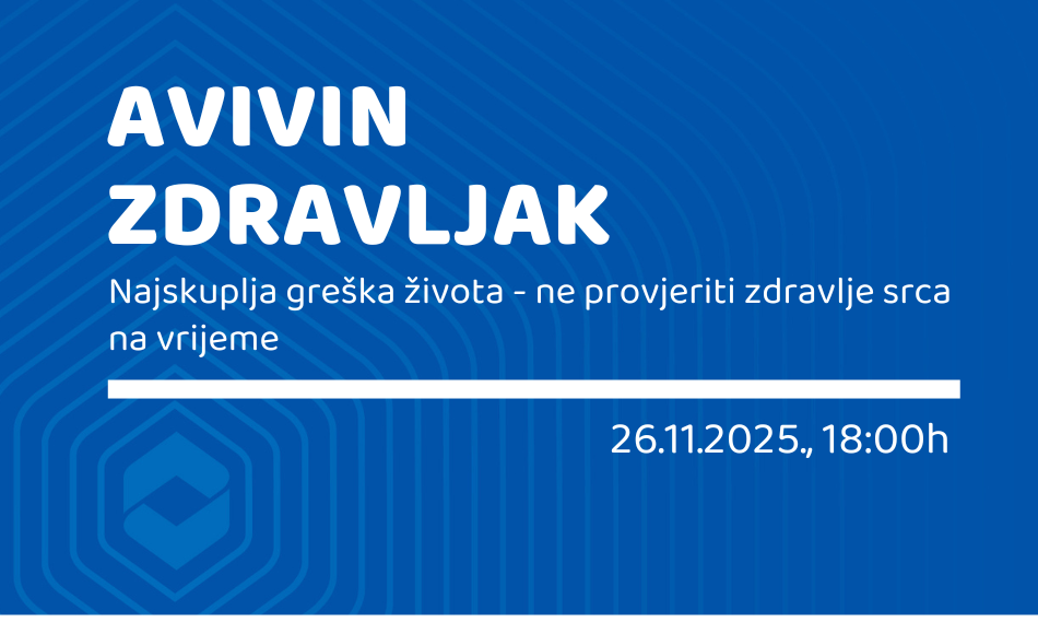 Pridružite nam se na 15. Avivinom zdravljaku zdravlje srca