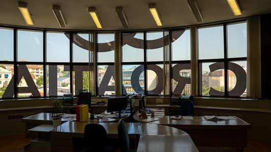 12. Pula - Ulica Marka Marulića 1 - Interijer poslovne zgrade