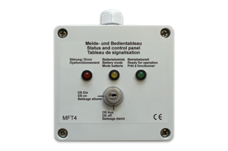 Melde- und Bedientableau