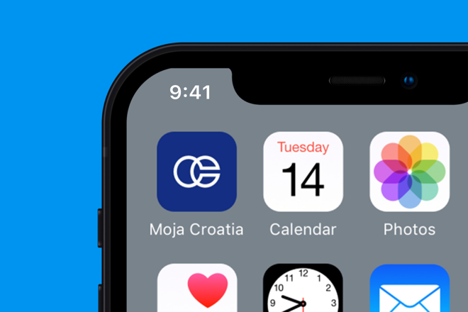 Shape crosig app icon
