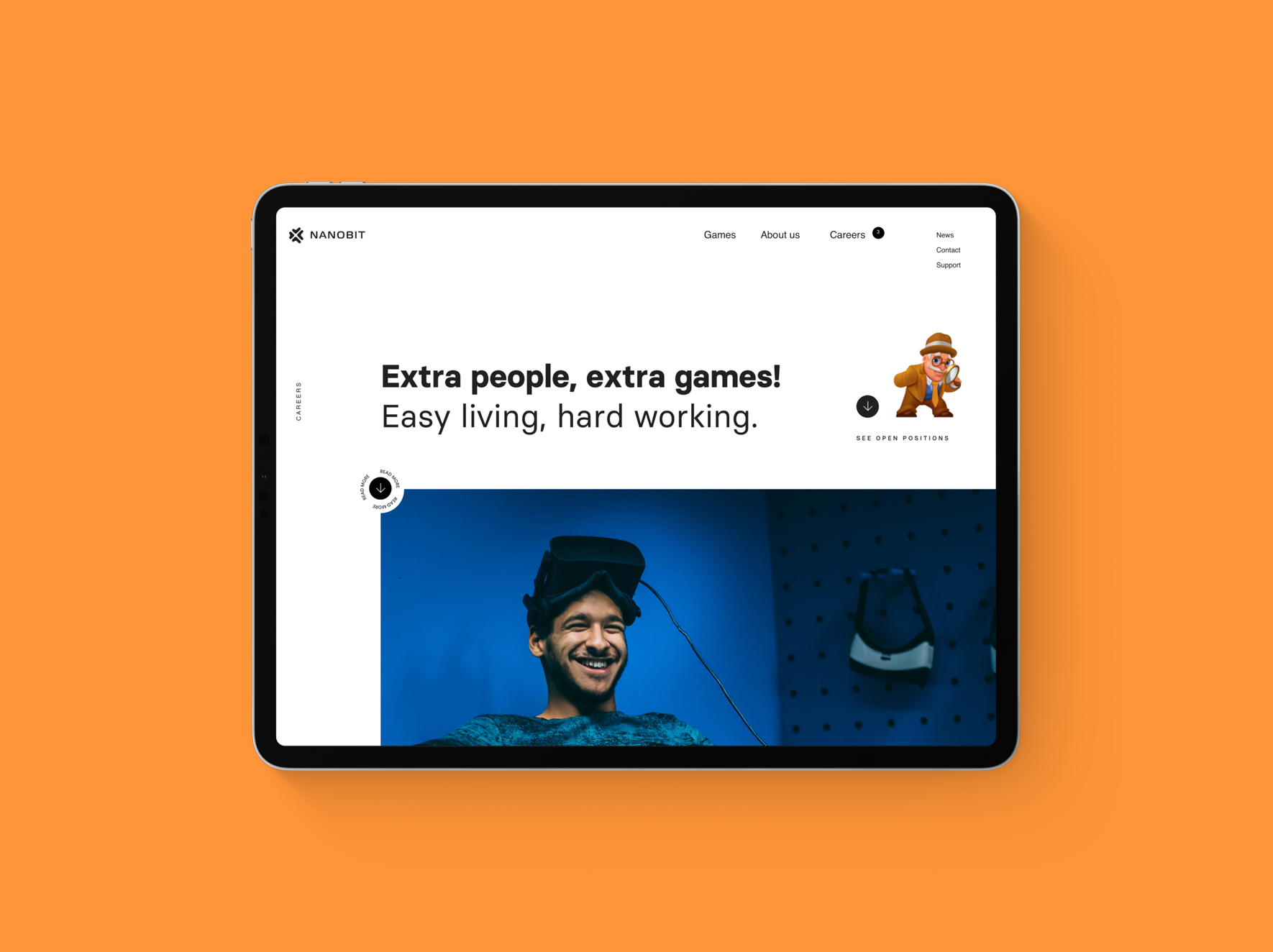 Nanobit website cover