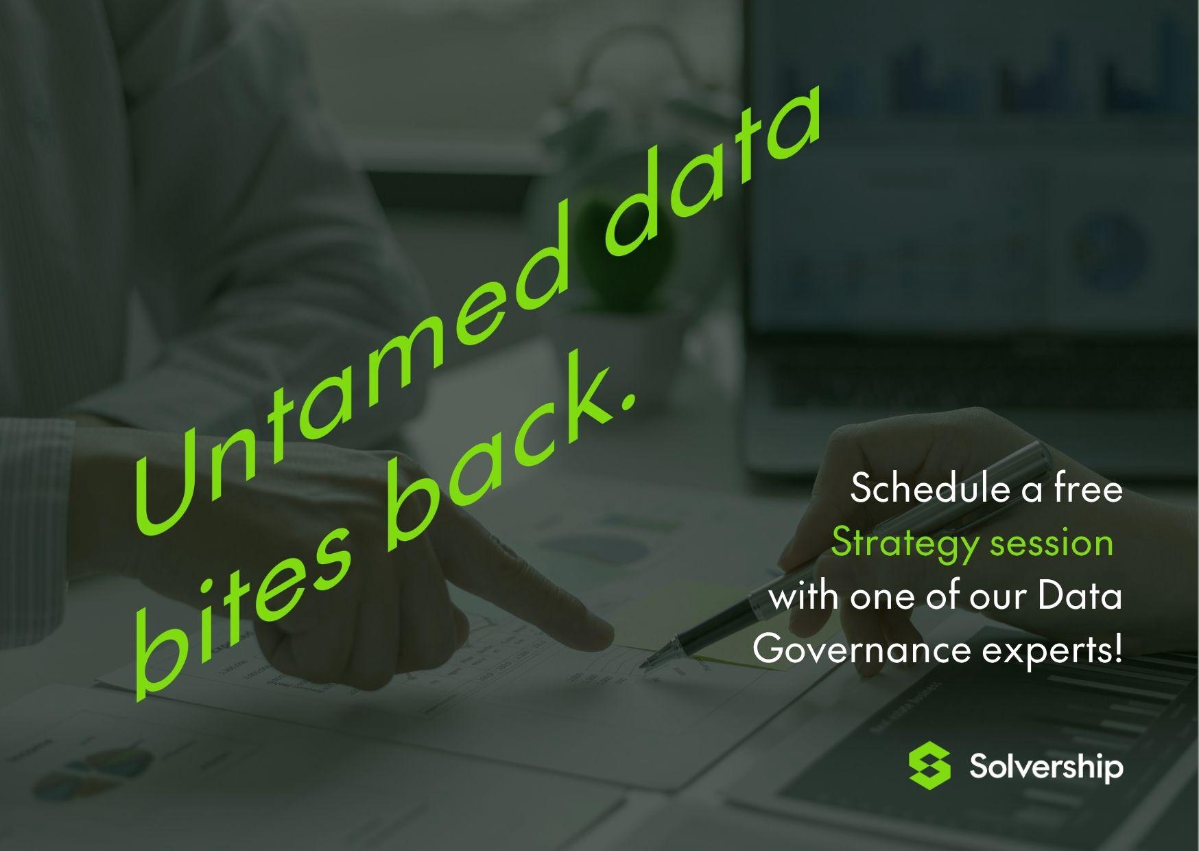Data Governance Strategy session
