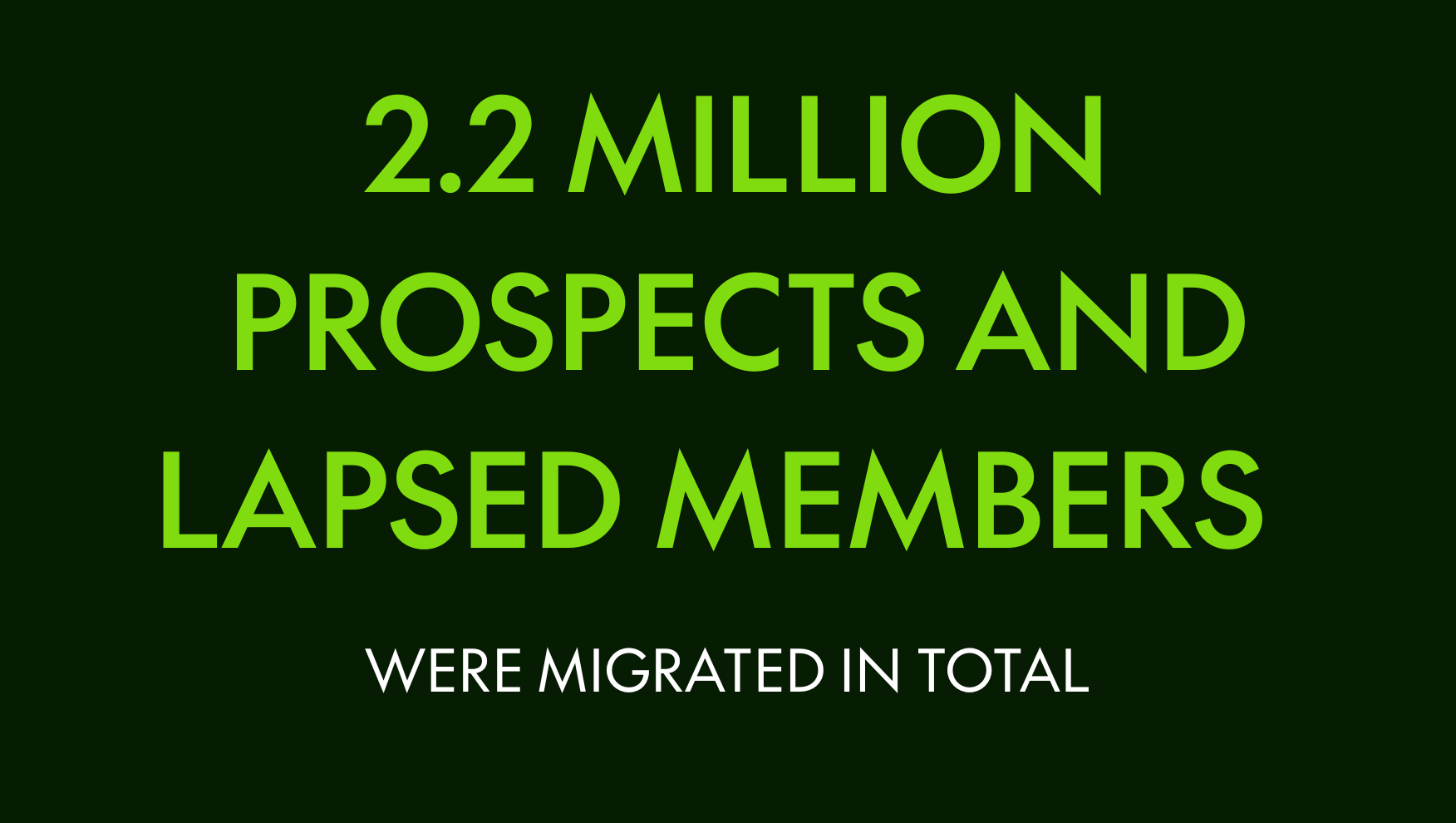 data migration metrics